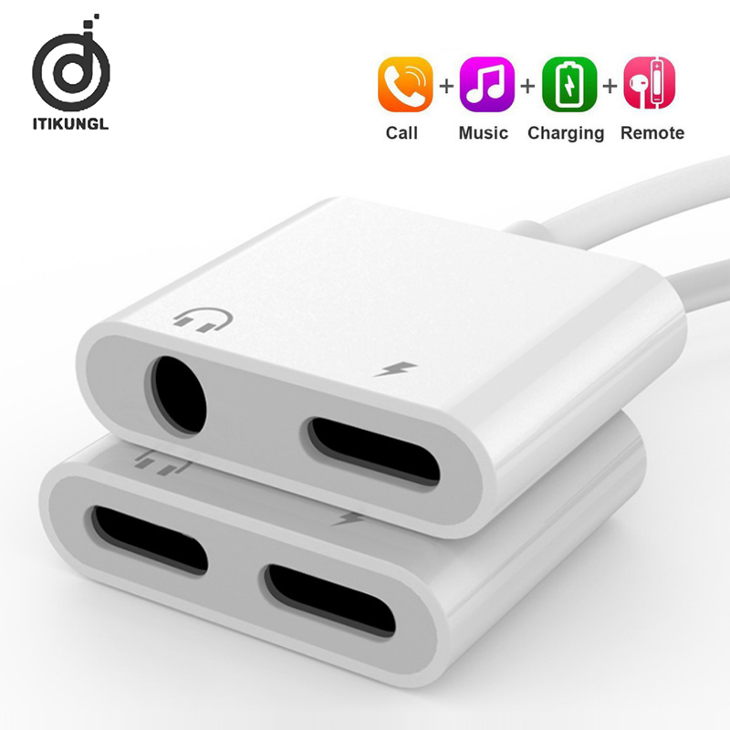 2in1 iPhone Adapter cable distributor for iPhone, and auxiliary cable