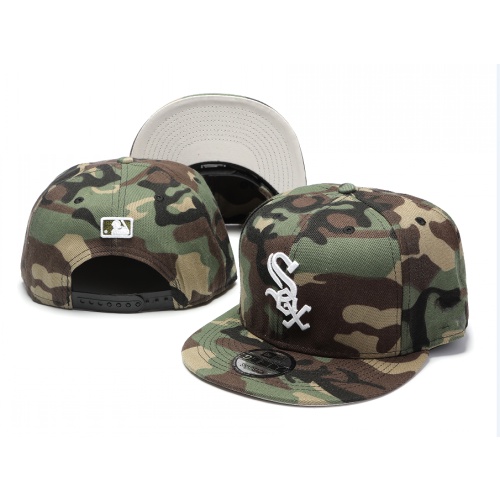 fashion sports Chicago White Sox White SOX men and women adjustable breathable flat brim cap hip hop hat TCHV