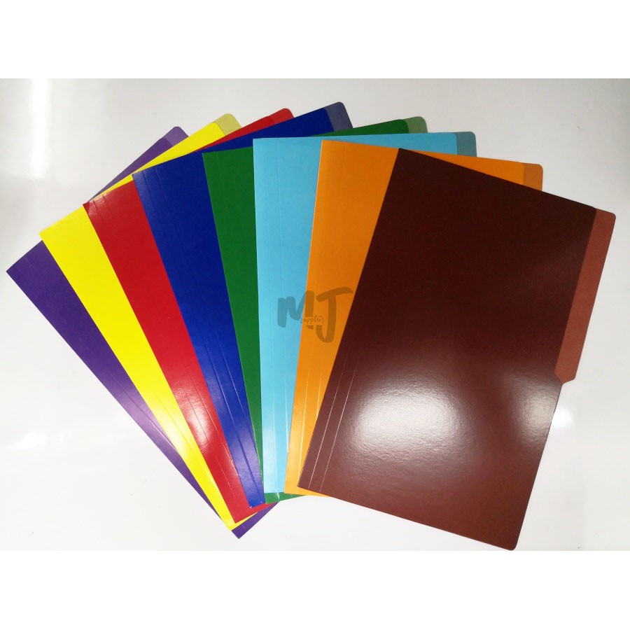 10 PCS. Colored Folder (in SHORT and LONG) | Shopee Philippines