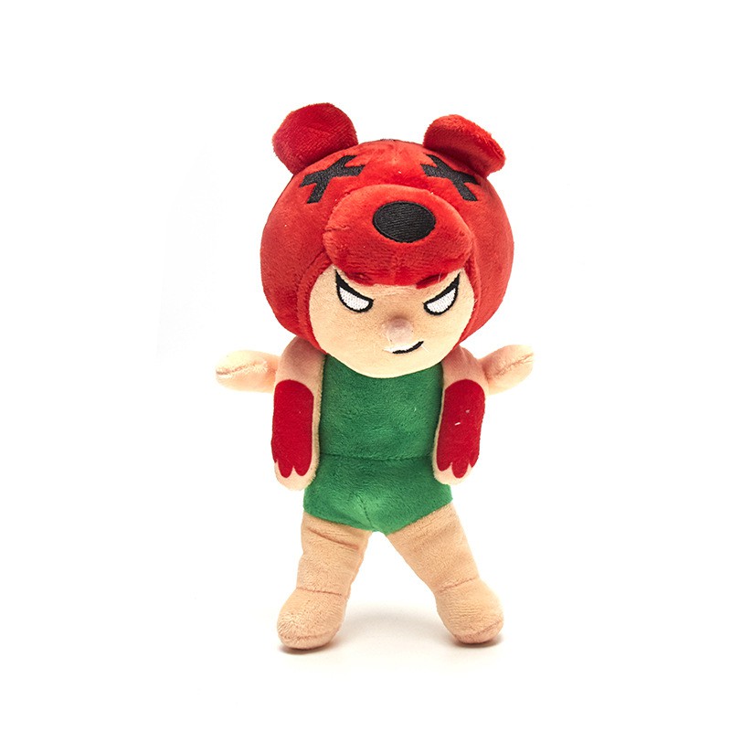 Amine Brawl Game Cartoon Star Hero Spike Shelly Leon Primo Mortis Brinquedo Plush Toy Christmas Gift Shopee Philippines - peluche leon brawl stars amazon