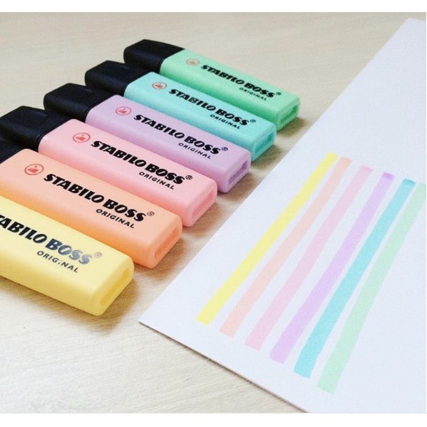 Stabilo Boss Original Pastel Highlighter Shopee Philippines