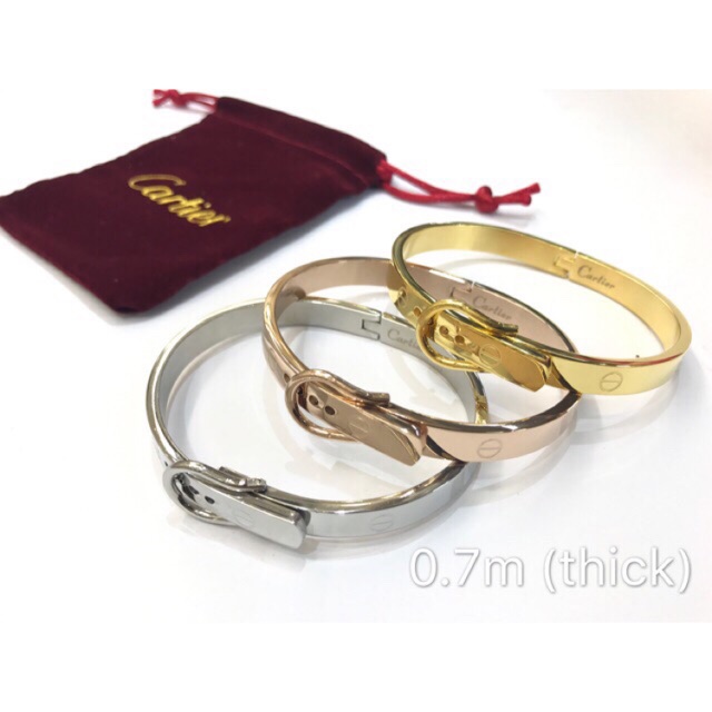 WJ】Cartier Love Belt bangles bracelet 