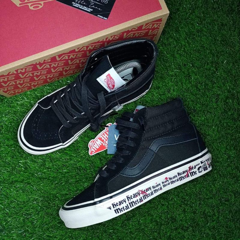 vans sk8 hi heavy metal