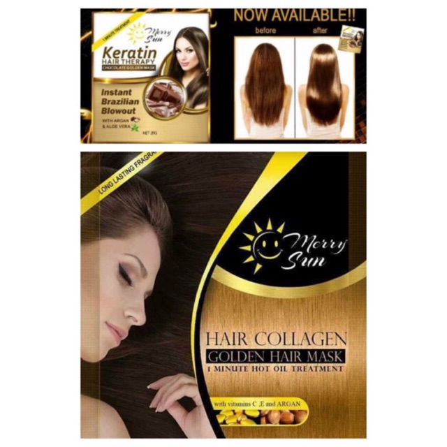 1 Dozen Merry Sun Collagen Or Keratin Brazilian Blowout Shopee Philippines