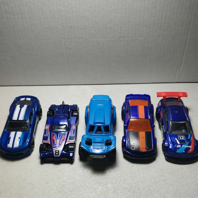 Set C Original Diecast Hotwheels toy car set of 5 (second hand