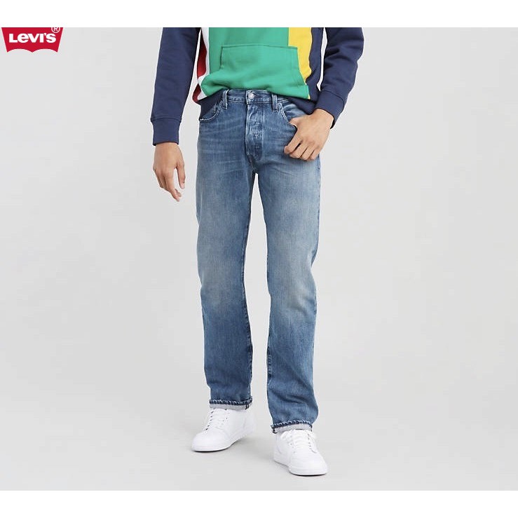 levi's 501 original fit stretch jeans