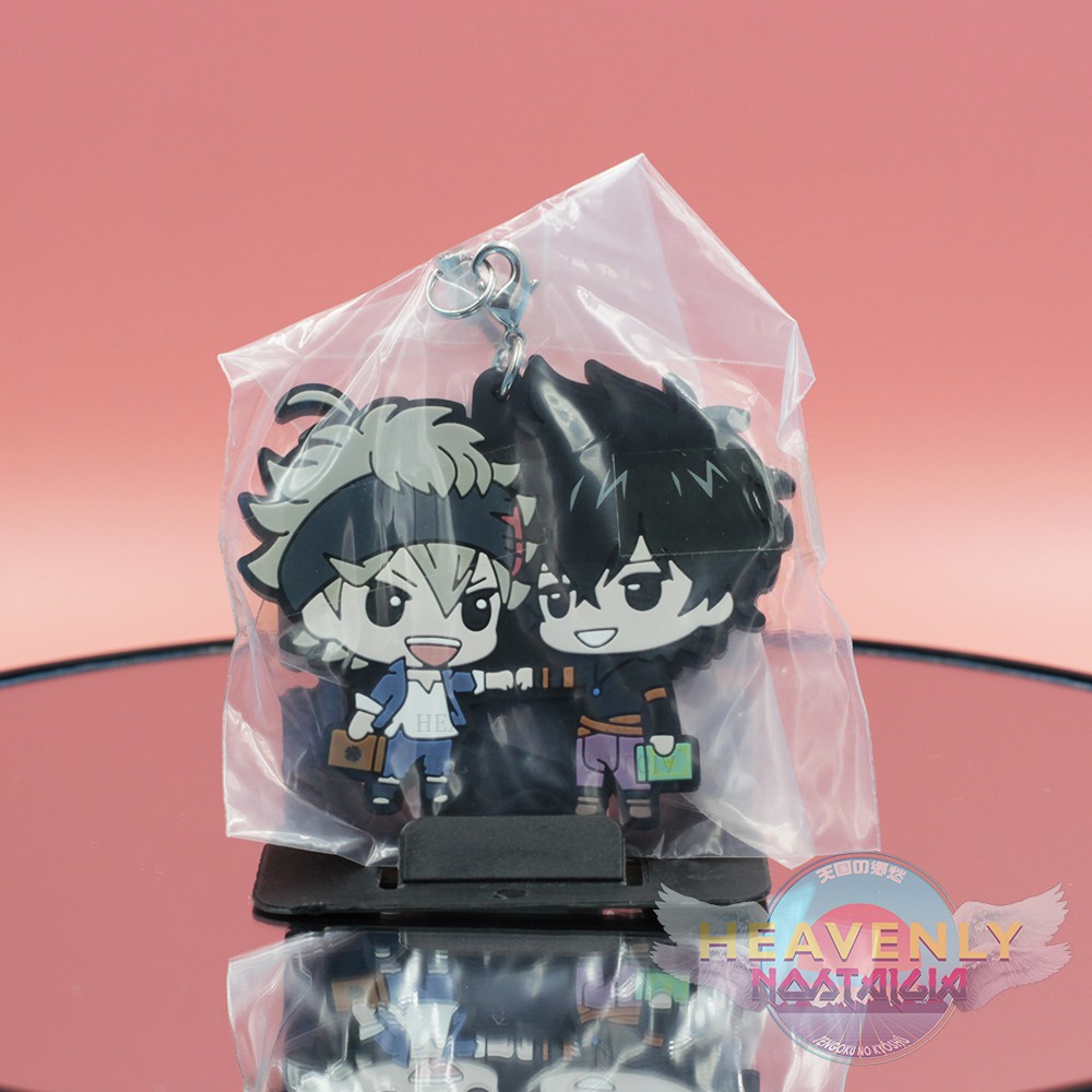 Black Clover Asta Yuno Capsule Rubber Mascot Capsule Mascot Rubber Strap Mascot Bandai Shopee Philippines