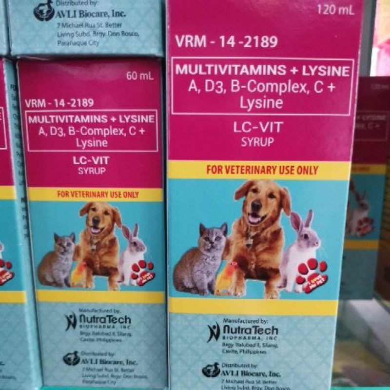 LC Vit Multivitamins 60ml and 120ml Shopee Philippines