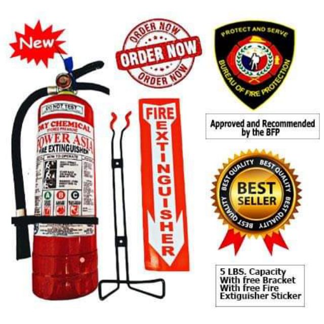Fire extinguisher 5lbs. Capacity Shopee Philippines