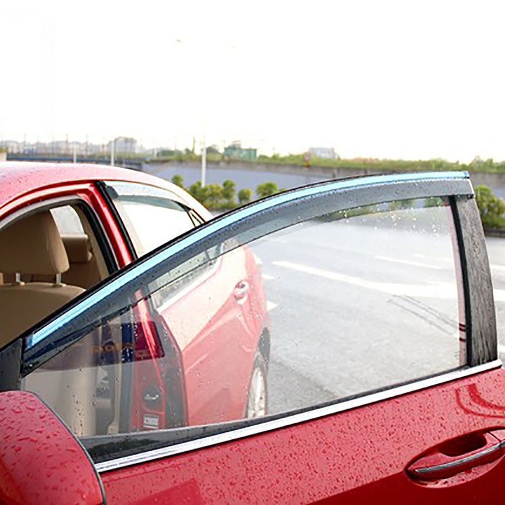 Car Window Rain Guards Visors Fit For Toyota Vios 2014 2017