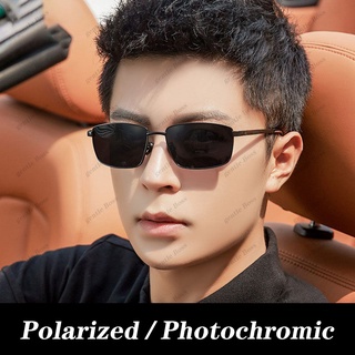 Polarized Photochromic Sunglasses Driving Fishing Sun Glasses for Men