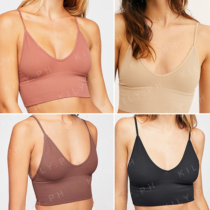 bralette tops plus size