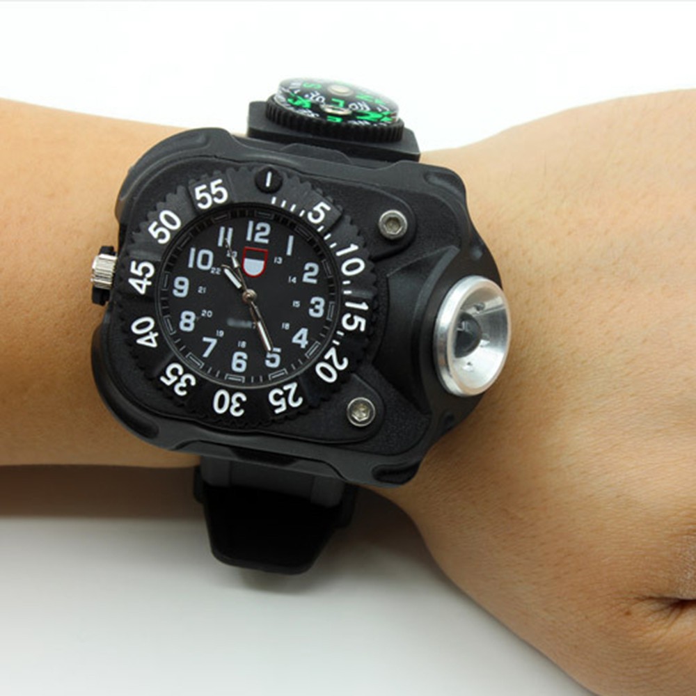 rechargeable wrist watch
