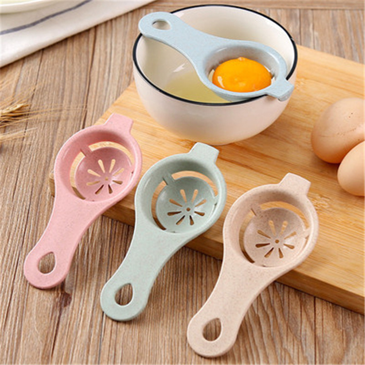Egg White Separator Yolk Filter Storage Box Plastic Kitchen Gadget Cooking Tool Beater Extractor 3 Color 