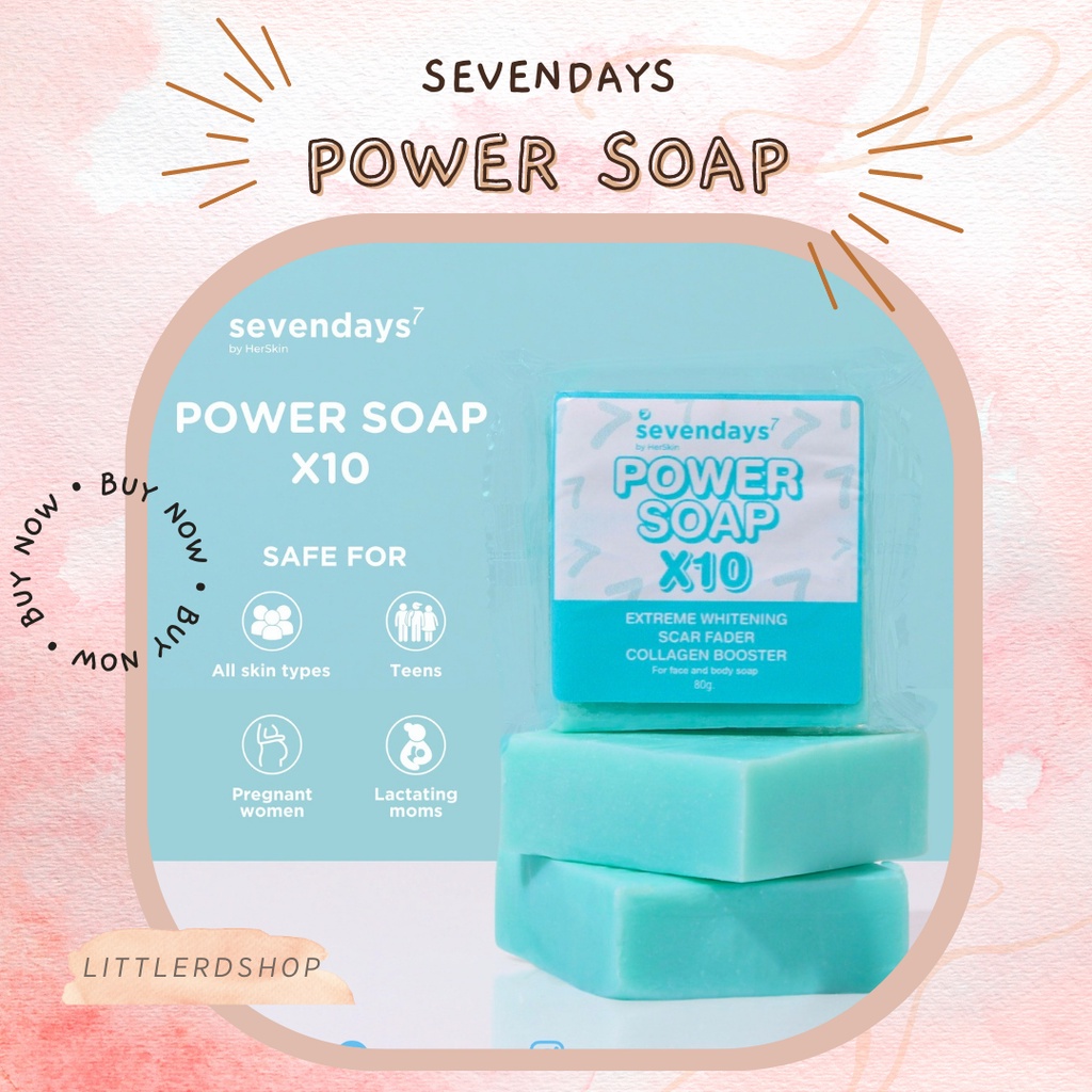 Sevendays Power Soap (80g) Shopee Philippines