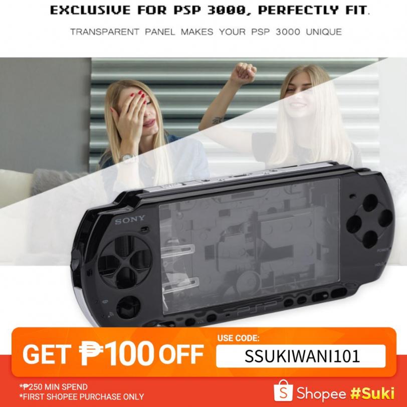 Video Games Accessories Case Cover Shell Housing Replacement For Sony Psp 1000 Strong Protection Anti Skid Shell With Buttons Fashionable Appearance Clear Copesel Com Ar