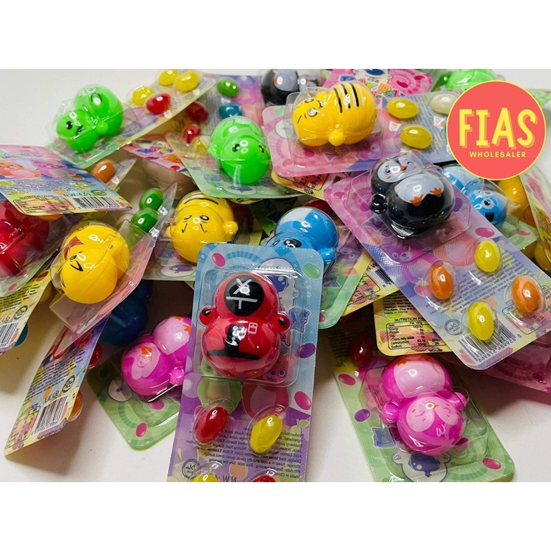 30 Pieces Roly Poly Jelly Beans Candies / Sweet Candies Shopee Philippines