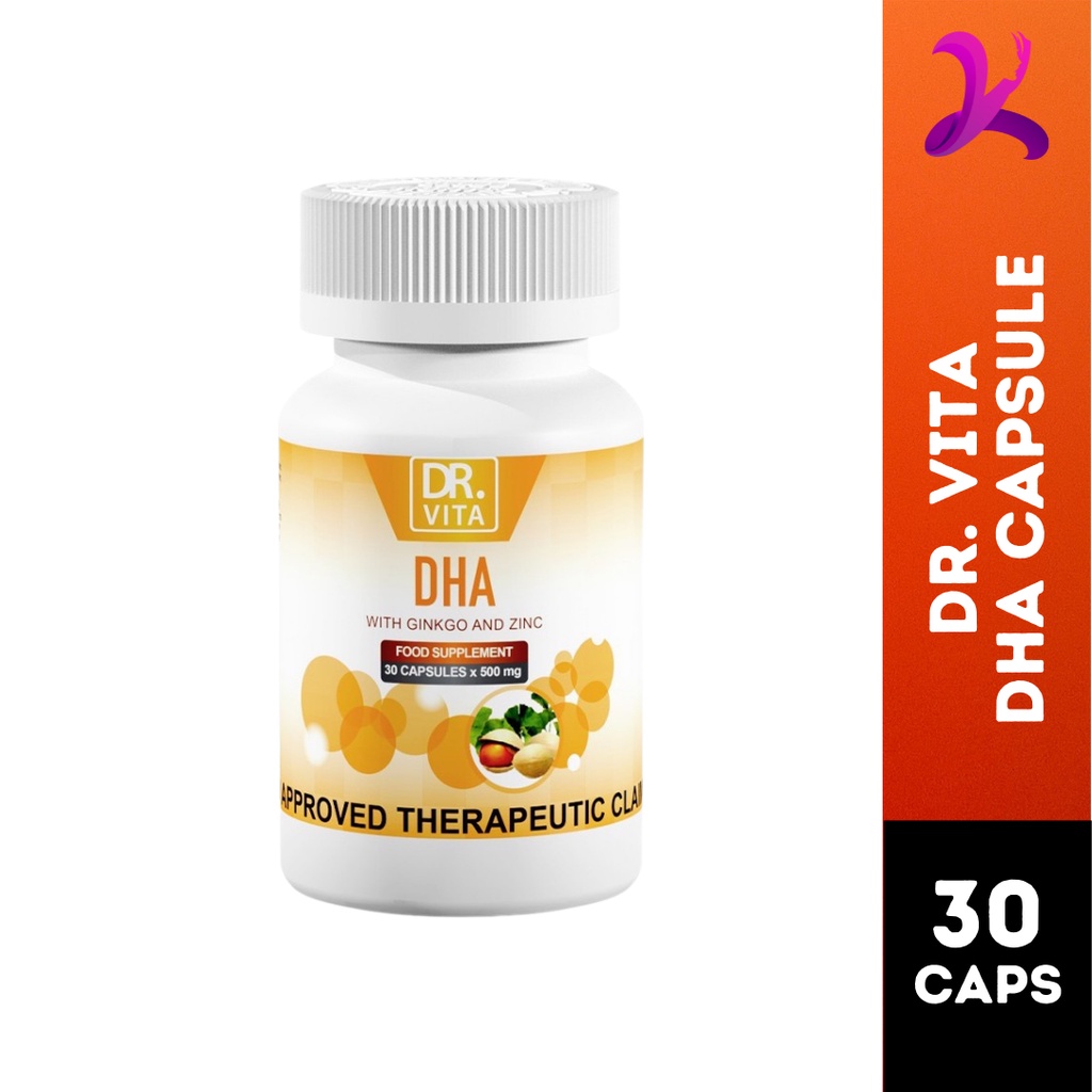 Dr. Vita DHA with Ginkgo and Zinc (For Adult & Elderly) Memory