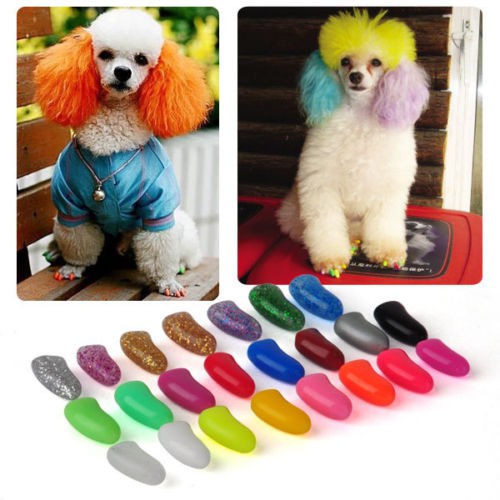 silicone dog nail covers