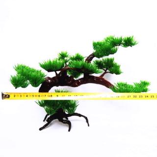 Aquarium Artificial Plastic Tree Plant 13CM Fish Tank Ornament Decoration 【Veemm】 #9