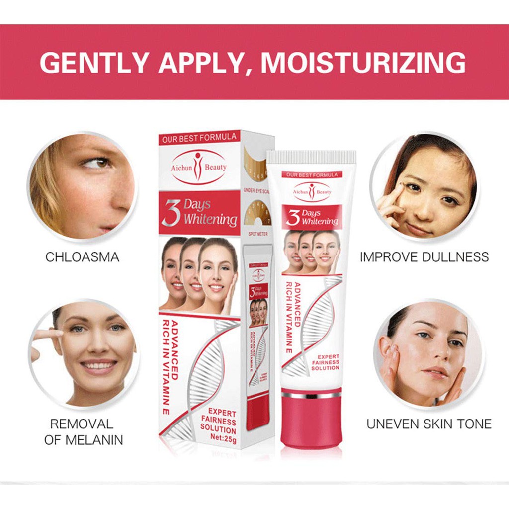 Aichun Beauty 3 Days Whitening Cream Shopee Philippines