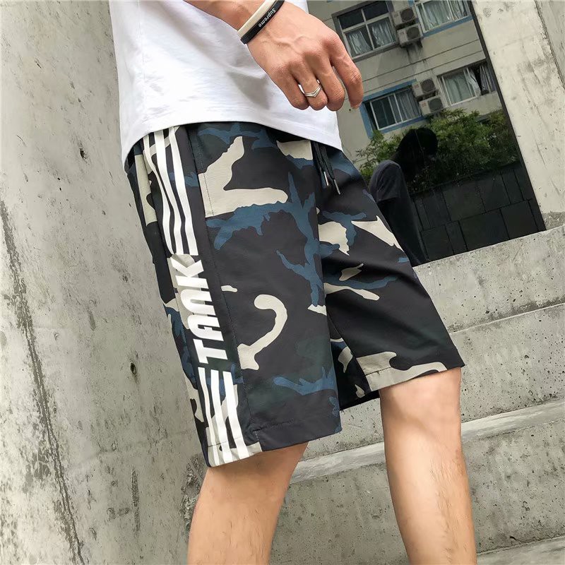 camo sweat shorts womens