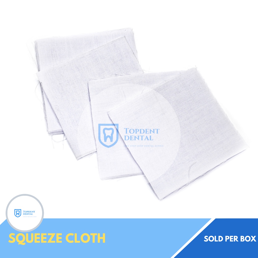 Squeeze cloth for amalgam (sold per box) | Shopee Philippines