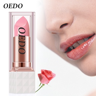 OEDO  Rose Peptide Moisturizing Prevent Cracking And Nourishing Lip Balm Waterproof Temperature Changing Color Lipstick Antifreeze Anti Chapped Repair Moist 3.5g