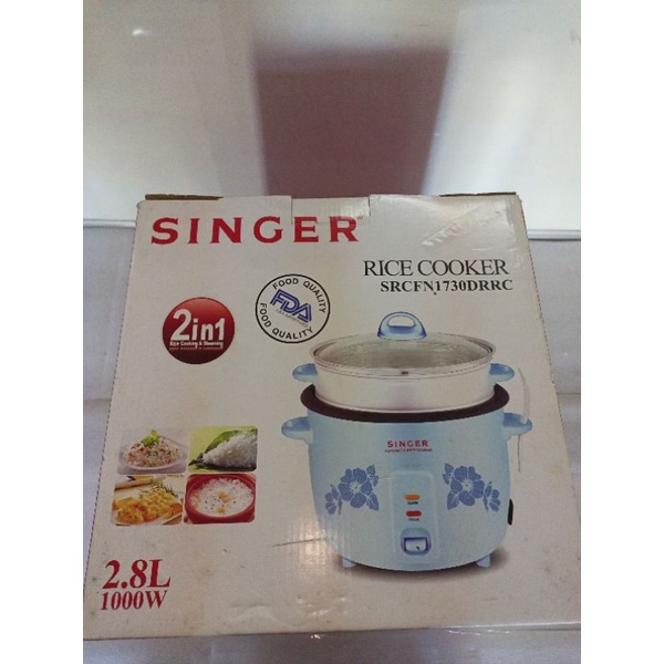 Singer Rice Cooker (2.8L1000W) Shopee Philippines