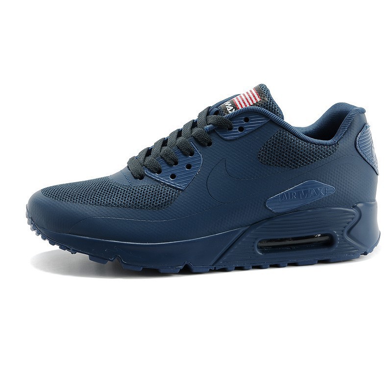 NIKE AIR MAX 90 American Independence Day Navy Blue Sport Sh | Shopee  Philippines