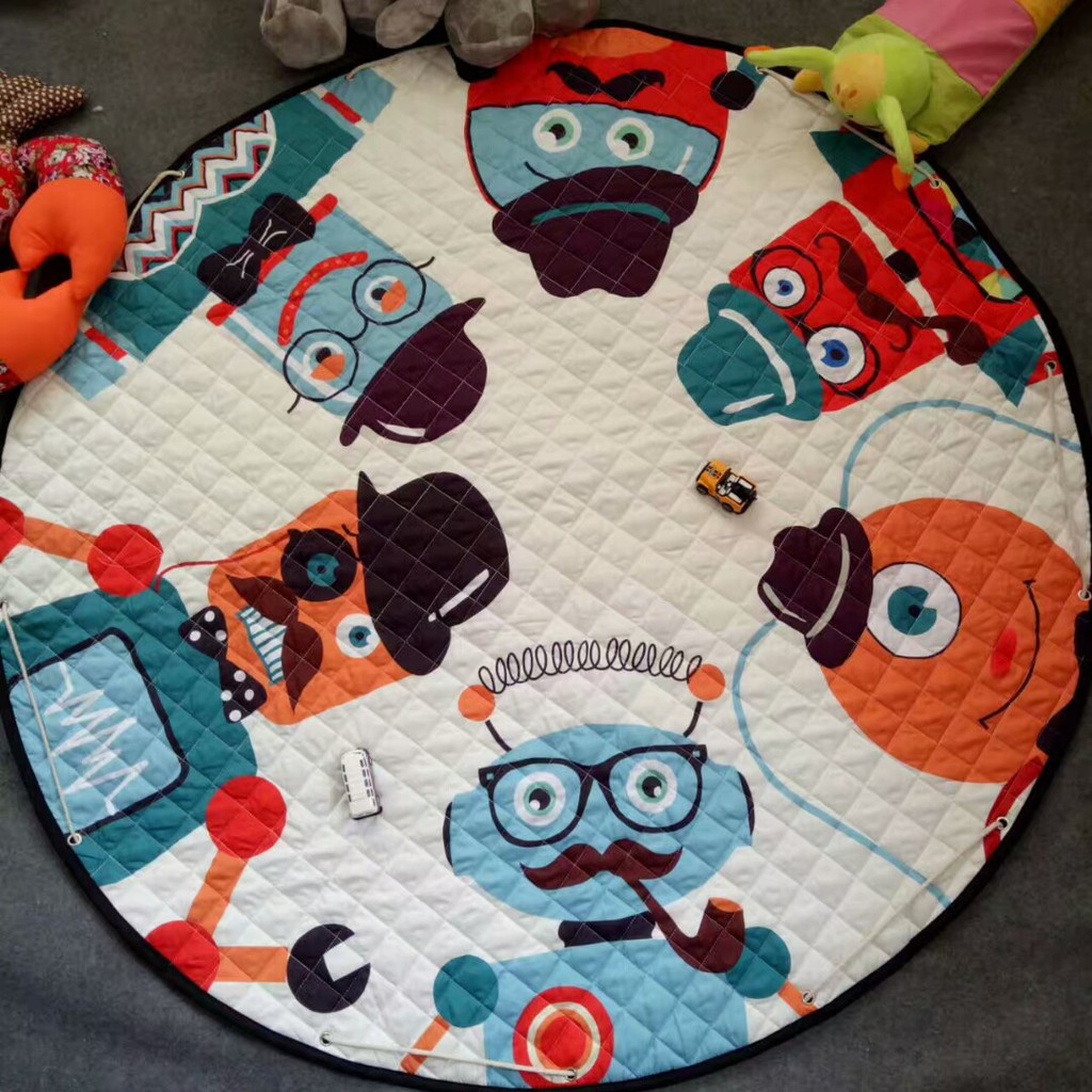 round baby mat