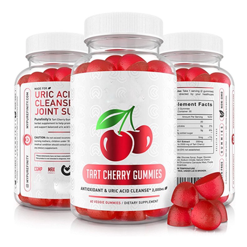 Vegan Organic Supplement Juice Muscle Recovery Powder Capsule Tart Cherry Gummies Shopee