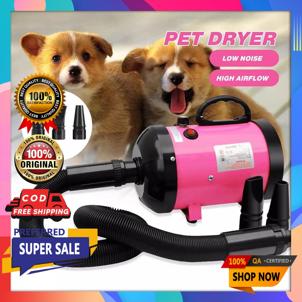 Portable New 2800W Pet Hair Dryer Set Dog / Cat Combing Dryer / Hair