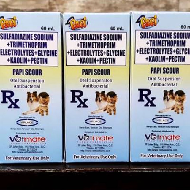 Papi Scour for Cats and Dogs 60ml Shopee Philippines