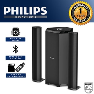 philips 2.1 speakers mms8085b