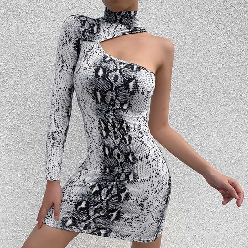 women's one shoulder dresses