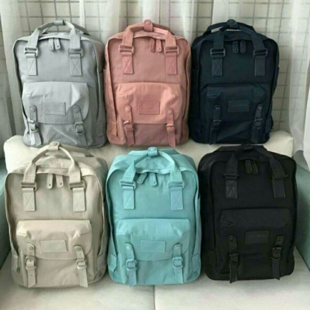 macaroon doughnut backpack