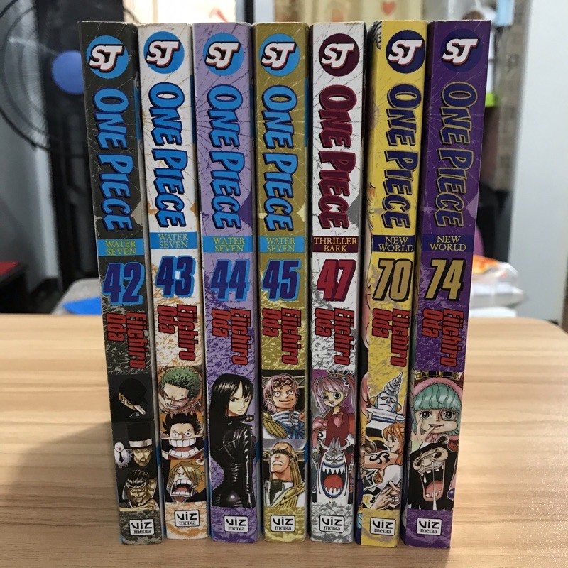 One Piece Water Seven Thriller Bark New World Volume 42 43 44 45 47 70 74 Manga Onhand Shopee Philippines