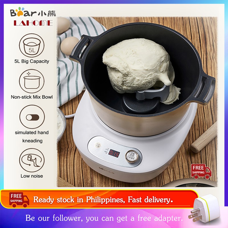LAHOME Bear Dough Mixer machine HMJ 5L dough kneader mixer Electric