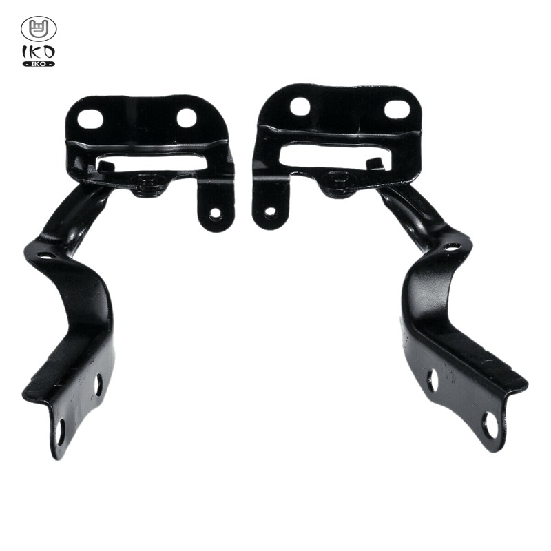 Hood Hinge Compatible with Toyota Camry 09 Steel Set of 2 Left and Right Side