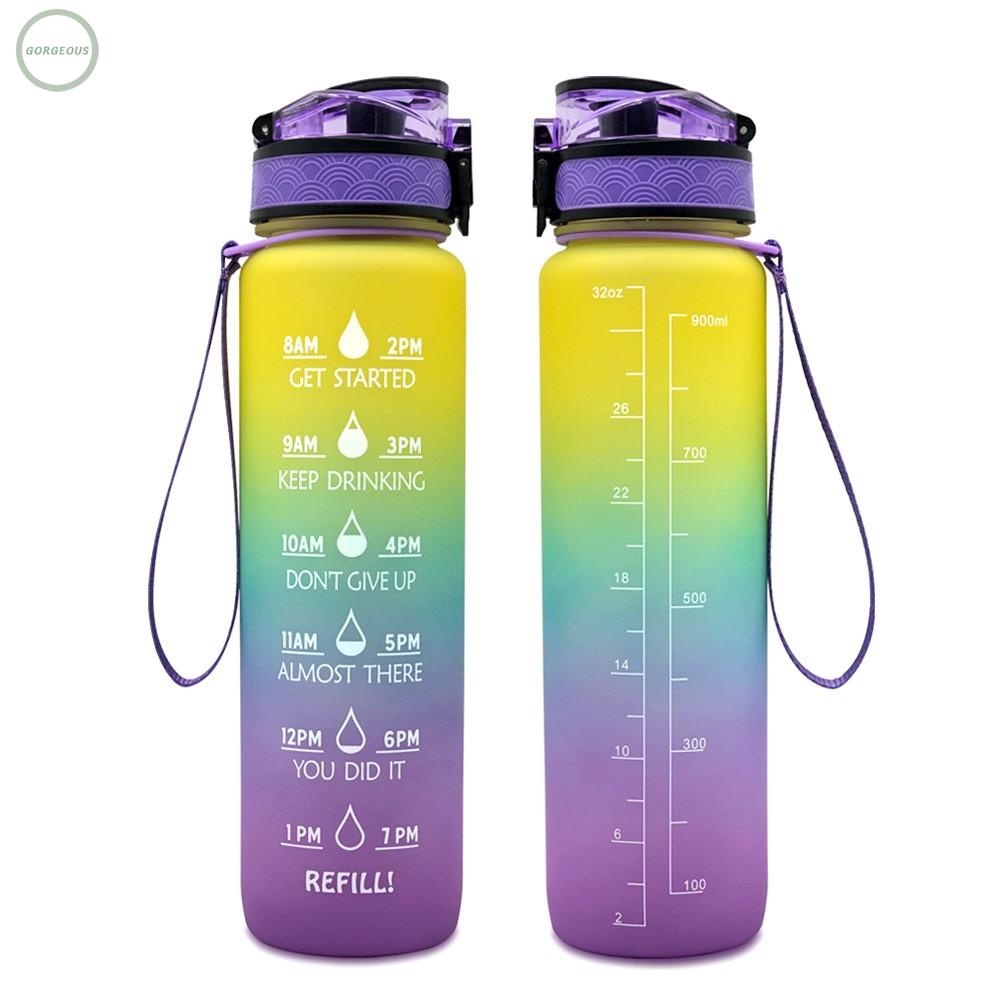 1L Water Bottle with Time Marker & Fruit Infuser Replacement | Shopee ...