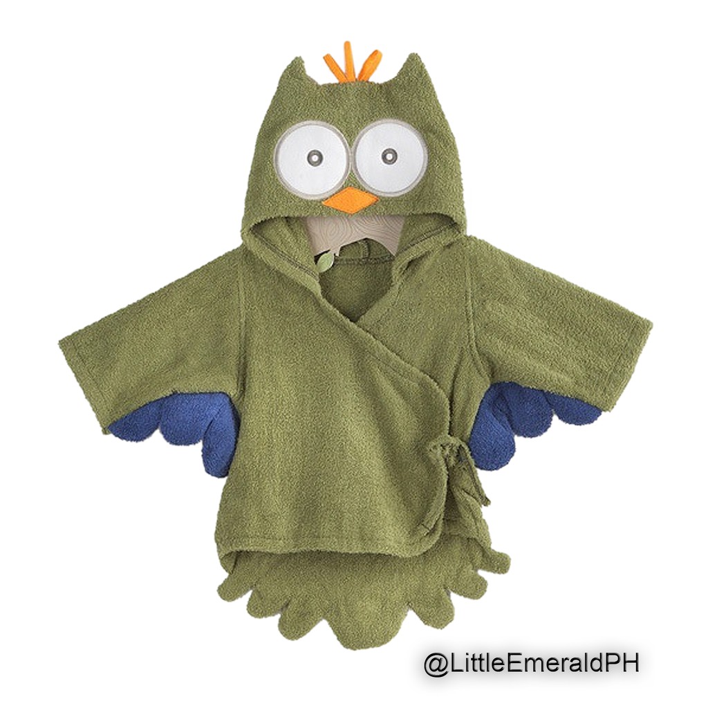 Baby Bathrobe Owl Boys and Girls Shopee Philippines