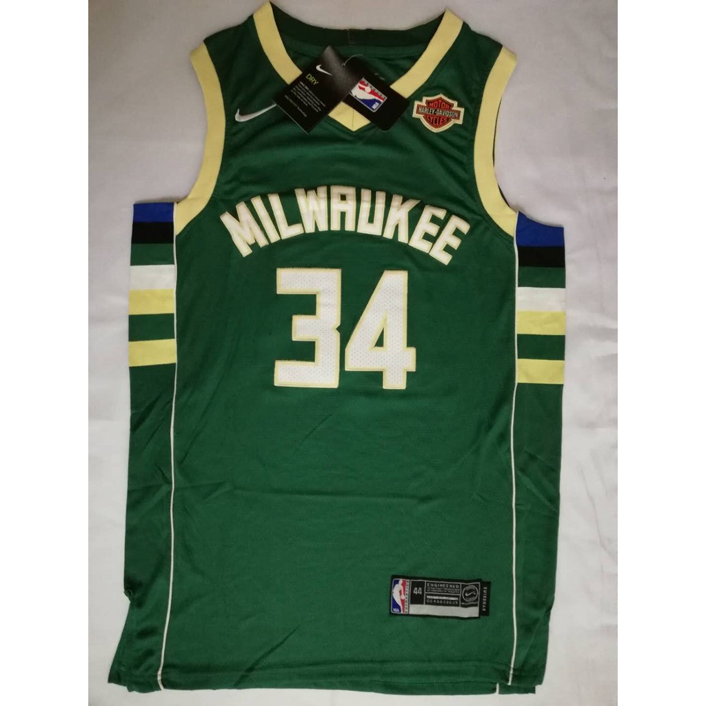 giannis antetokounmpo jersey with harley davidson