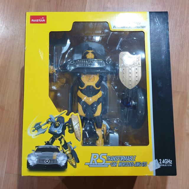 rs transformable car rastar