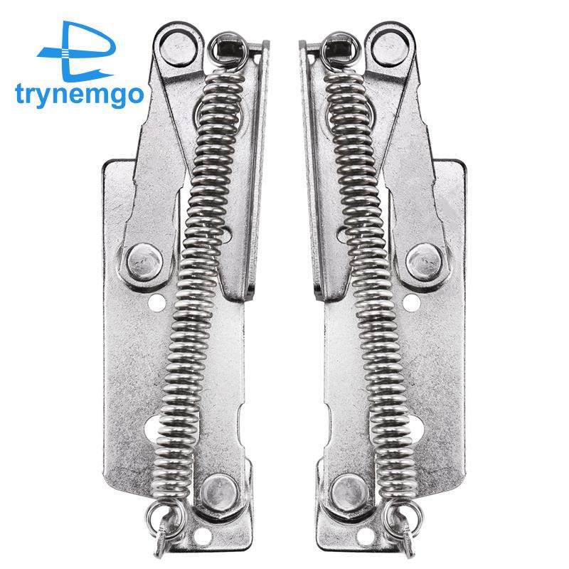 2PCS Z-type small cabinet door hinge iron nickel-plated pillow hinge