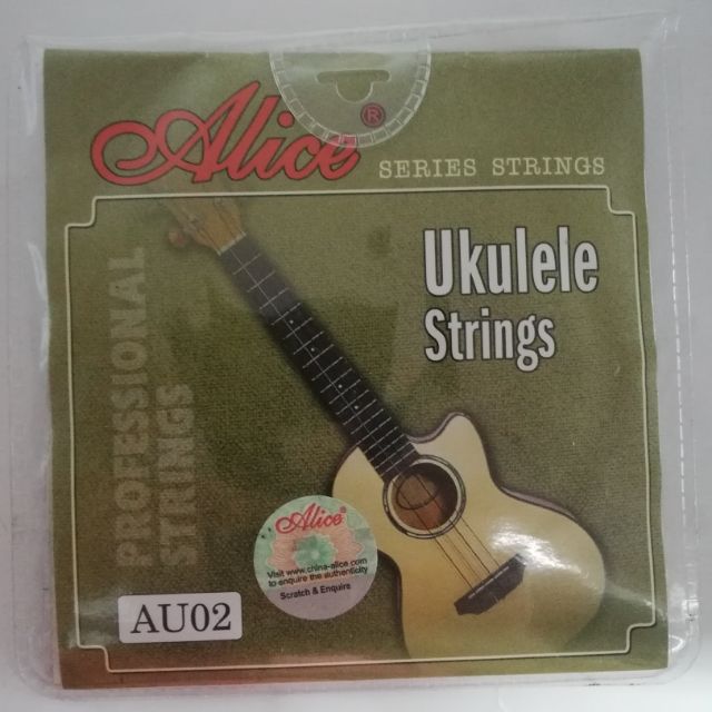 ALICE UKULELE STRING AU02 (BLACK) Shopee Philippines