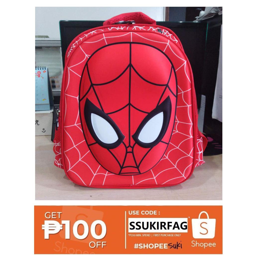 spiderman kids backpack