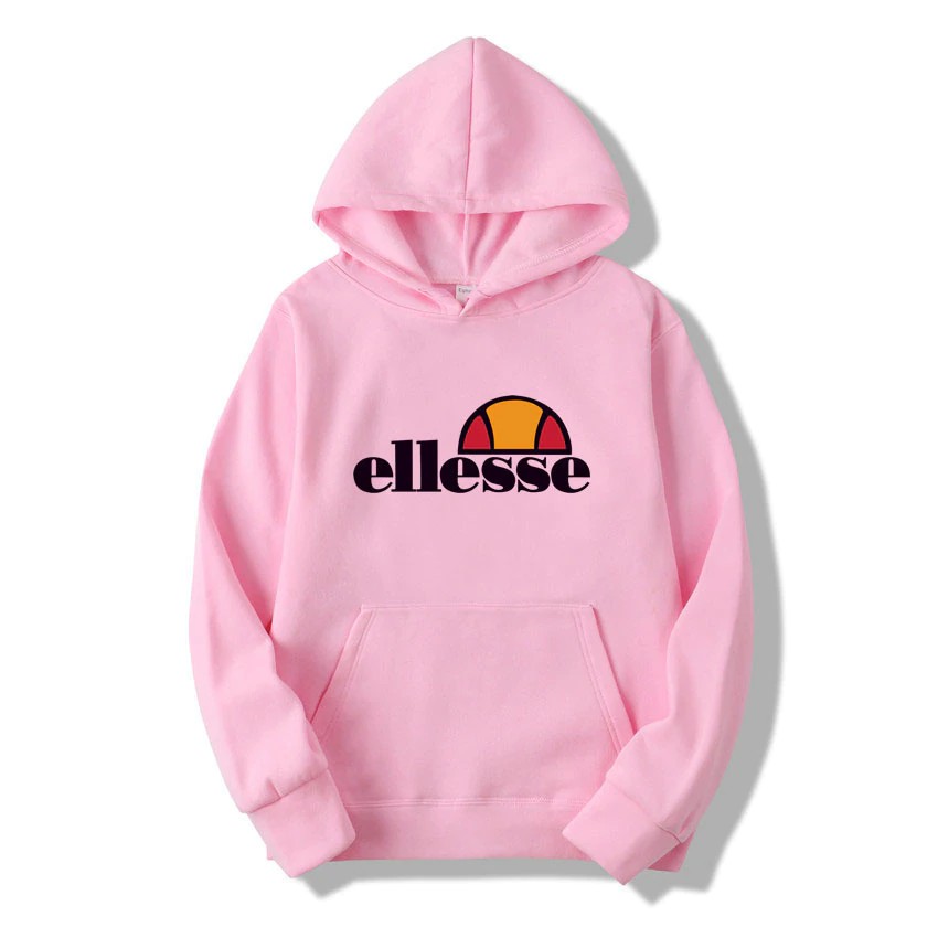 ellesse pink hoodie mens