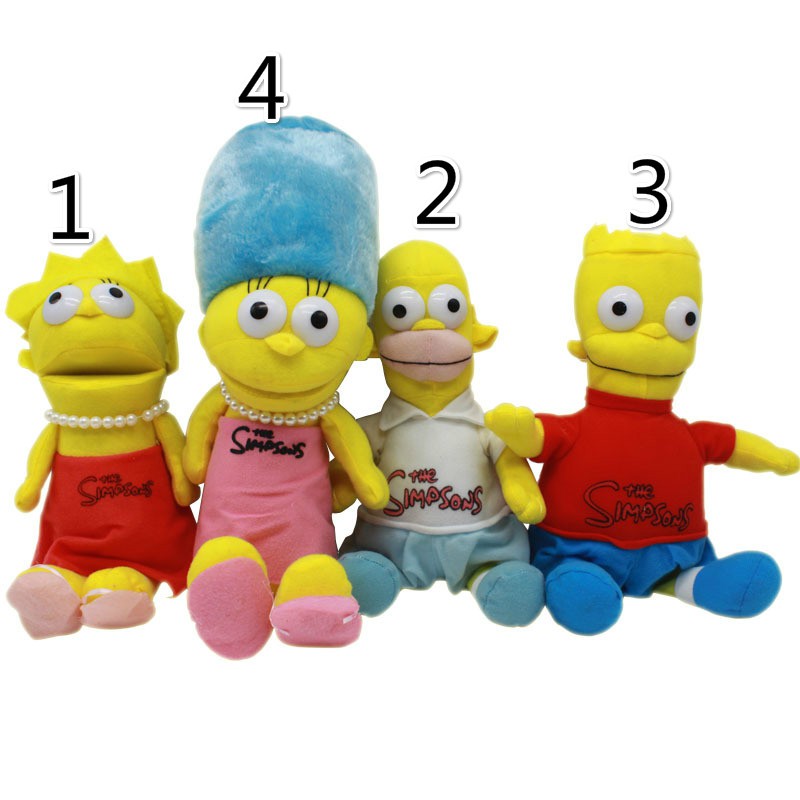 30-40cm The Simpsons Plush Toys Doll 
