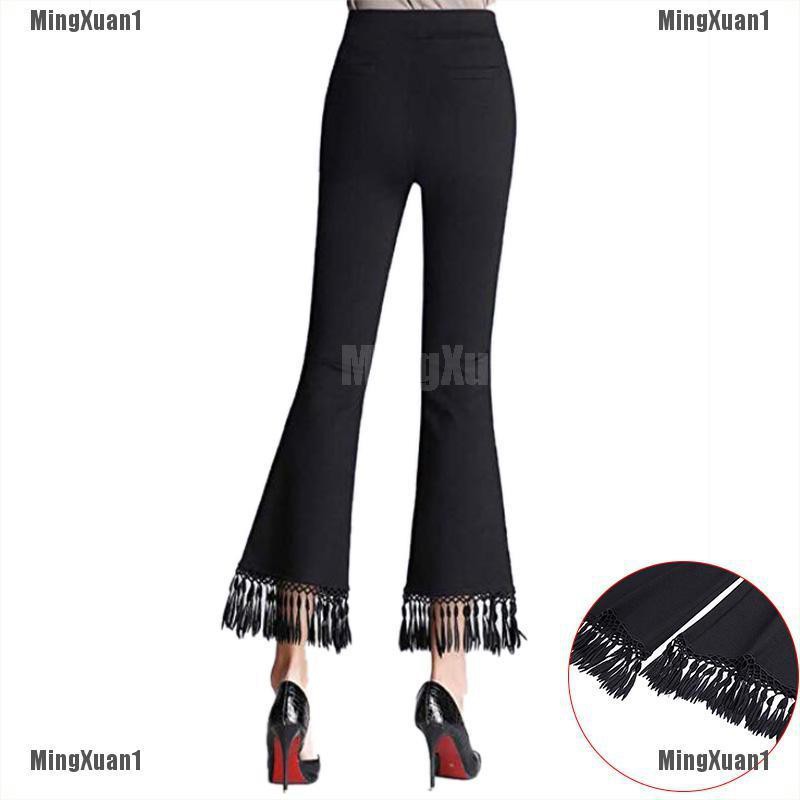 high waisted capri dress pants